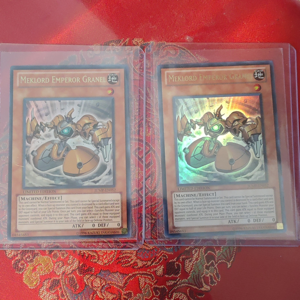 Yu Gi Oh TCG Meklord Emperor Granel Limited Edition x2